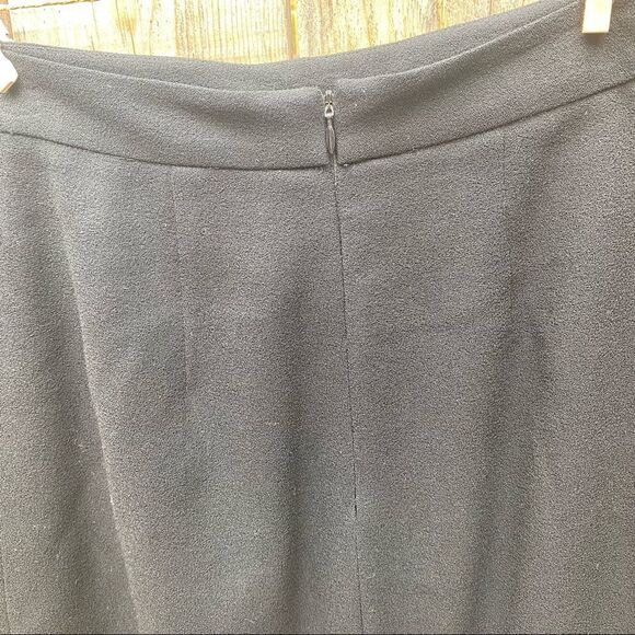 Monique Lhuillier black straight skirt - Picture 4 of 7